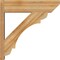 Ekena Millwork Olympic Slat Rough Sawn Outlooker, Western Red Cedar, 8"W x 30"D x 30"H OUT08X30X30OLY06RWR - alternate 3